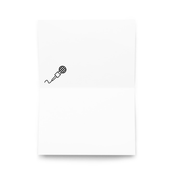 Carte d’Anniversaire Rap – Image 3